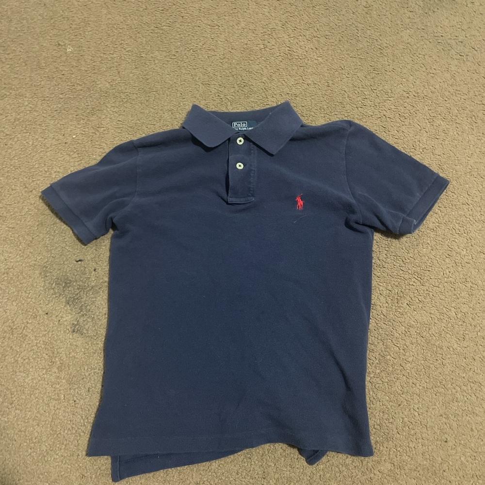 Ralph Lauren Kids Navy Polo Shirt